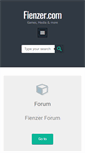 Mobile Screenshot of fienzer.com