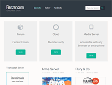 Tablet Screenshot of fienzer.com